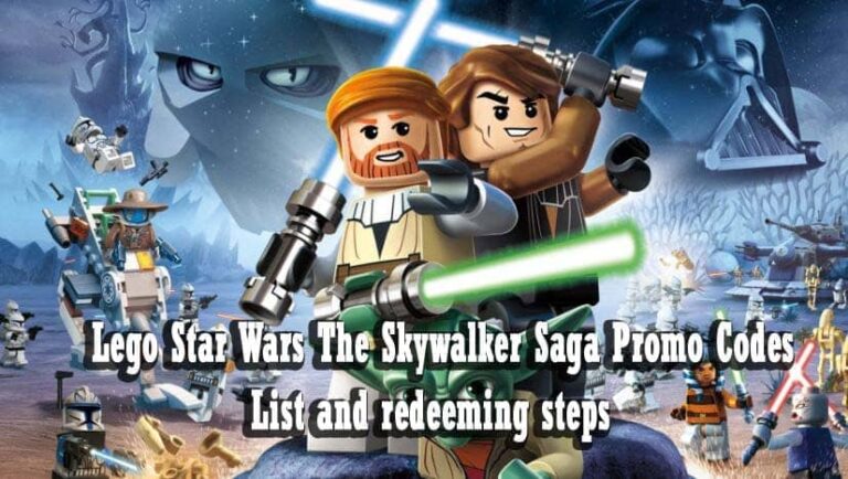 Lego Star Wars Promo Codes cover page