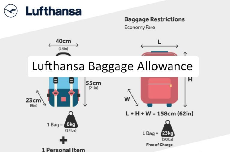 lufthansa baggage allowance