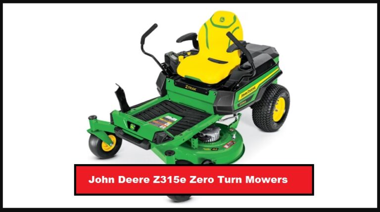 John Deere Z315e Specs, New Price, Problems, Weight & Review